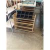 Image 1 : WOODEN SHOE RACK AND PLASTIC RACK