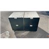 Image 1 : TWO 2 DRAWER CABINETS WITH CONTENTS
