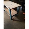 Image 2 : 2 TIER ADJUSTABLE SHELF WORK BENCH / SHELF