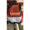 Image 2 : LOT OF TOTES AND BINS