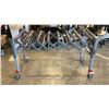 Image 3 : KING EXPANDABLE ROLLER CONVEYOR, ADJUSTABLE HEIGHT