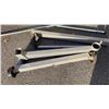 Image 2 : POLYCARBONATE WASH BIN WUTH EXTENDABLE POLES AND ENGINE HOIST PARTS