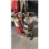 Image 2 : WELDING CART WITH TORCH AND TANKS