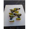 Image 1 : 4 RYOBI 18V CORDLESS TOOLS WORKING NO BATTERIES OR CHARGER