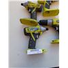 Image 2 : 4 RYOBI 18V CORDLESS TOOLS WORKING NO BATTERIES OR CHARGER