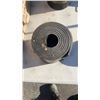 Image 2 : 2 ROLLS OF RUBBER WITH BUFFING ASSEMBLY, MITRE BOX AND STORAGE BIN RACKS