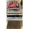 Image 1 : HARMON KARDON RECEIVER AND AUREX AITOMATIC TURNTABLE WITH RECORDS, JOHNNY CASH, NEIL DIAMOND