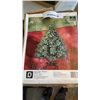 Image 2 : 6.5 FOOT ARTIFICIAL CHRISTMAS TREE AND 4 BAGS OF XMAS DECOR