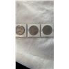 Image 2 : 3 CANADIAN CENTENIAL DOLLARS, 1870-1970 MANITOBA, 1871-1971 BC, 1873-1973 P.E.I