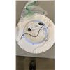 Image 2 : GLASS PRISM PENDANT LIGHT AND DISC LIGHT BOTH WORKING