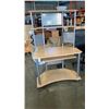 Image 1 : MAPLE AND METAL DESK