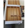 Image 2 : 2 WOOD DRAWER ORGANIZER TRAYS AND JAPANESE DINNER SET