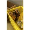 Image 8 : BOX AND CRATE OF ANTIQUE COLLECTIBLE, PAPER MACHE FIGURES AND MORE