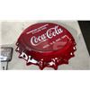 Image 2 : COCA COLA BOTTLE CAP METAL SIGN AND ELVIS METAL SIGN COAT HANGER