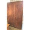 Image 8 : ANTIQUE OAK 2 DOOR WARDROBE