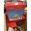 Image 2 : LOT OF CHRISTMAS TINS, LIGHT UP HOUSE DECORATIONS, FIGURES