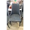 Image 2 : 4 MODERN DINING CHAIRS