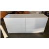 Image 1 : WHITE 6 DRAWER DRESSER