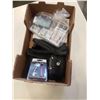 Image 2 : BOX OF CORDLESS SHAVER, BOTTLE OPENER, DREMEL BITS AND MORE