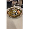 Image 8 : ROTAL WINTER CAKE PLATE, LION WITH REAL FUR, NAPKINS, LAQUER JELERY BOX AND CERAMIC KEEPSAKE BOX