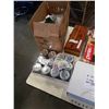 Image 3 : LOT OF PYREX SERVING SET WITH NEW MASON JARS, DISH DRAINER MUGS AND VASES