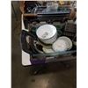 Image 2 : 2 BOXES OF ESTATE GOODS - CUPS, BOWLS, DECORATIONS
