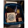 Image 2 : SMALL TOTE OF STAMPS, PRINTING BLOCKS AND BOX OF PICTURE FRAMES, LESLIE STANICH PHOTOGRAPHS, ETC