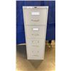 Image 1 : BEIGE 4 DRAWER FILING CABINET