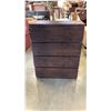 Image 1 : 4 DRAWER DRESSER