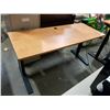 Image 1 : ELECTRIC ADJUSTABLE HEIGHT DESK - WORKING  5 FOOT X 24 INCH