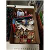 Image 2 : 2 TRAYS OF CHRISTMAS LIGHTS AND DECOR