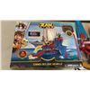 Image 2 : ZAK STORM  4 IN 1 VEHICLE PLAYSET WITH OPTIMUS PRIME SWORD LIGHTS AND SOUND AND POWER RANGERS SWORD