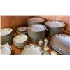 Image 8 : 132 PIECES NORITAKE HAND PAINTED CHINA  - PLATES, SERVING DISHES, CUPS AND SAUCERS, CREAM AND SUGAR,