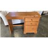Image 1 : PINE 3 DRAWER DESK