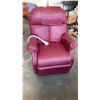 Image 1 : PRIDE LEATHER ELECTRIC LIFT CHAIR - TESTED WORKING