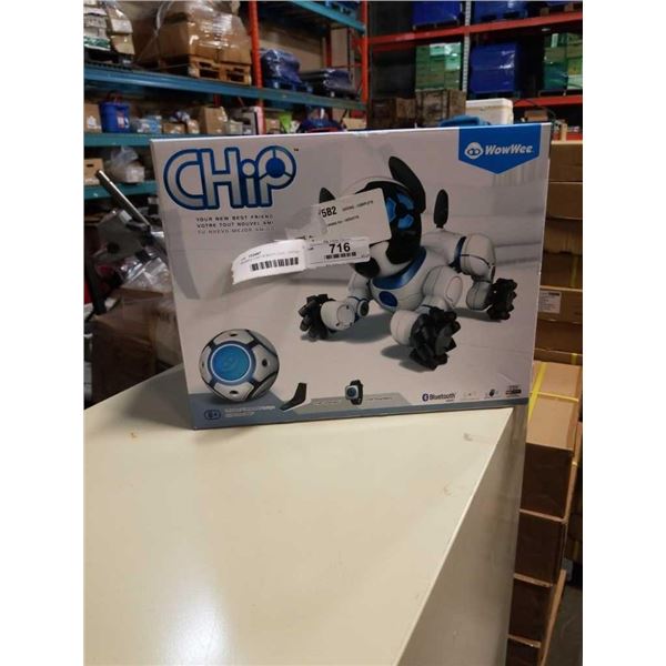 WOWEE CHIP ROBOTIC DOG - TESTED WORKING, RETAIL $169