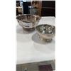 Image 2 : SILVER PLATE TRAY AND 3 DISHES