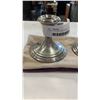 Image 3 : PAIR OF EMPIRE STERLING WEIGHTED CANDLE STANDS