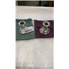 Image 2 : PAIR OF GORHAM STERLING CEMENT FILLED CANDLE STANDS