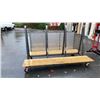 Image 2 : ROLLING HEAVY MATERIAL A FRAME CART 8FT X 5FT