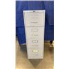 Image 1 : BEIGE 4 DRAWER FILING CABINET