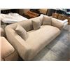 Image 2 : TAN 3 SEAT SOFA 82"W