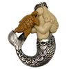 Image 1 : Sterling Silver Mermaid And Sea Turtle Pin Or Pendant