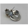 Image 5 : Sterling Silver Mermaid And Sea Turtle Pin Or Pendant