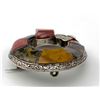 Image 6 : Antique Scottish Sterling Silver Semi Precious Stone Pin
