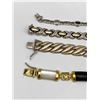 Image 5 : 4 Sterling Silver Bracelets