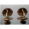 Image 5 : Antique Gold Plate Sweetheart Photo Cufflinks In Original Box