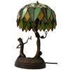 Image 2 : Silly Symphonies Flowers And Trees Stained Glass Lamp