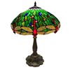 Image 2 : Tiffany Style Dragonfly Lamp