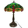 Image 3 : Tiffany Style Dragonfly Lamp